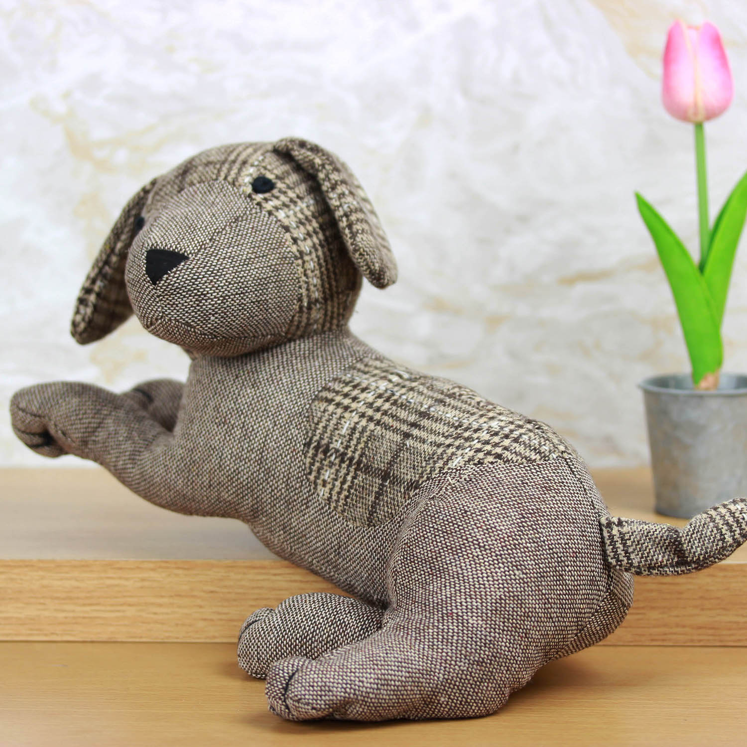 Blue Canyon Türstopper In Süßer Hundeform - Sandgefüllt, 1,4 Kg, 40 Cm - Stylischer Türhalter Für Zuhause & Büro